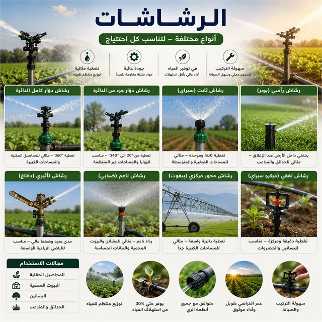 الرشاشات